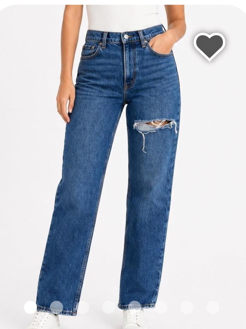 Abercrombie Curve Love 90s Straight Ultra High Rise Jeans Short